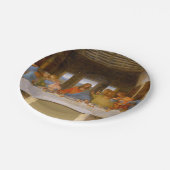 Da Vinci Laatste Avondmaal Fine Art Classic Papieren Bordje (Gekanteld)