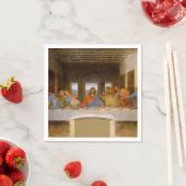 Da Vinci Laatste Avondmaal Fine Art Classic Servetten (Insitu)