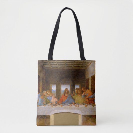 Da Vinci Laatste Avondmaal Fine Art Classic Tote Bag (Voorkant)
