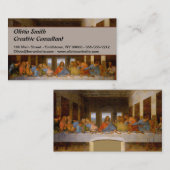 Da Vinci Laatste Avondmaal Fine Art Classic Visitekaartje (Voorkant / Achterkant)
