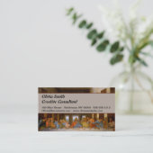 Da Vinci Laatste Avondmaal Fine Art Classic Visitekaartje (Staand voorkant)