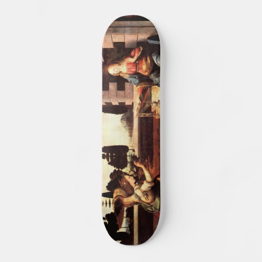 Da Vinci, Leonardo - De aankondiging Persoonlijk Skateboard (Voorkant)