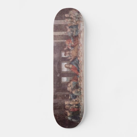 Da Vinci, Leonardo - de laatste Supper Persoonlijk Skateboard (Voorkant)