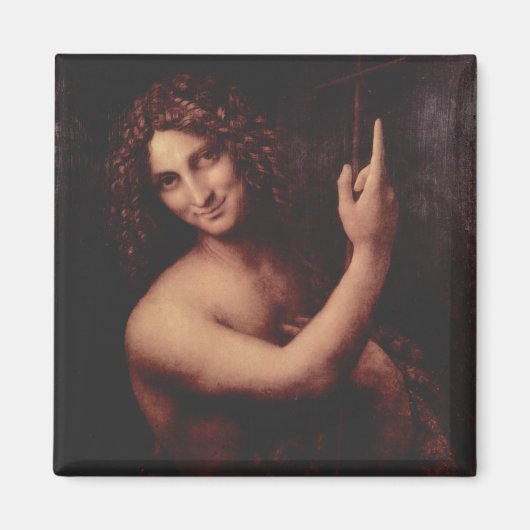 Da Vinci, Leonardo - Johannes de Doper Magneet (Voorkant)