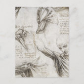 Da Vinci, Leonardo - Studie naar de anatomie Briefkaart (Voorkant)