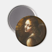 Da Vinci Maagd van de Rocks Angel Magnet (Voorkant / Achterkant)