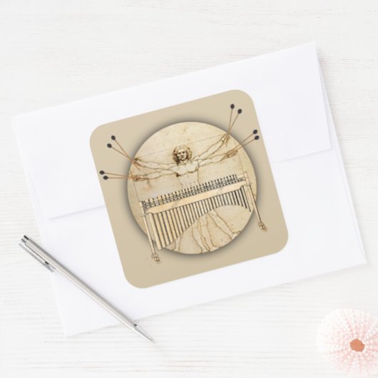 Da Vinci Mallet Sticker (Envelop)