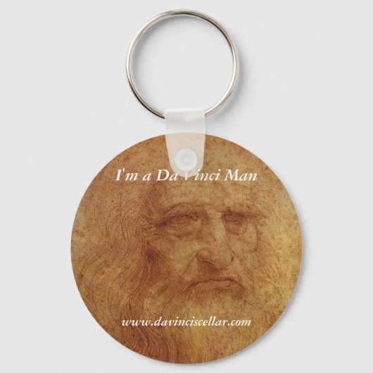 Da Vinci Man Sleutelhanger 2 (Voorkant)
