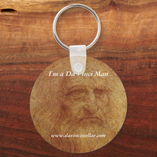 Da Vinci Man Sleutelhanger 2 (Voorkant)