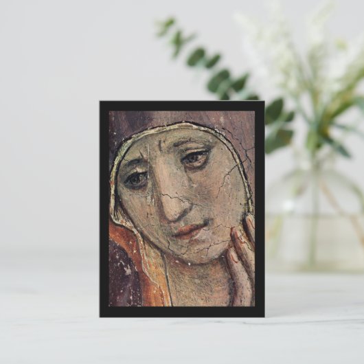 Da Vinci Mary Magdalene Briefkaart (Staand voorkant)