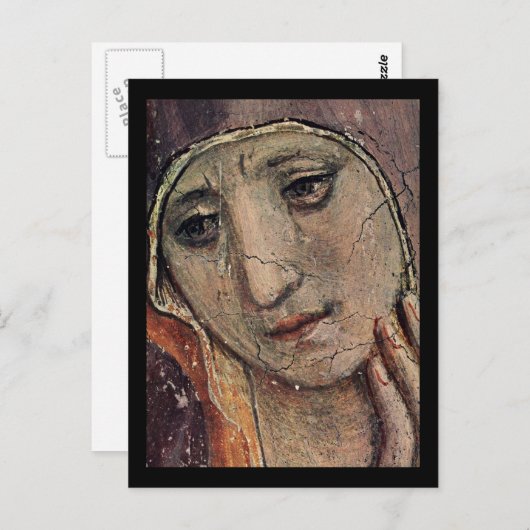 Da Vinci Mary Magdalene Briefkaart (Voorkant / Achterkant)