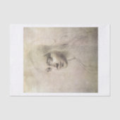 Da vinci meisje onderaan ontkoppeling tissuepapier (Voorkant)