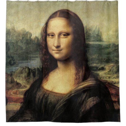 Da Vinci Mona Lisa Douchegordijn (Voorkant)