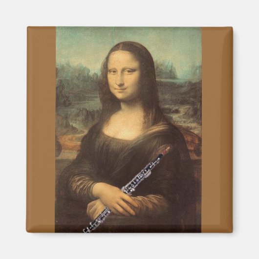 Da Vinci, Mona Lisa en hobo magneet (Voorkant)