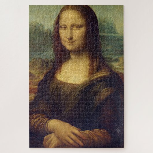 Da Vinci // Mona Lisa Puzzle Legpuzzel (Verticaal)