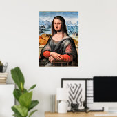 Da Vinci - Mona Lisa, wereldberoemd schilderij Poster (Thuiskantoor)