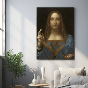 Da Vinci, Redder van de Wereld, Salvator Mundi Poster