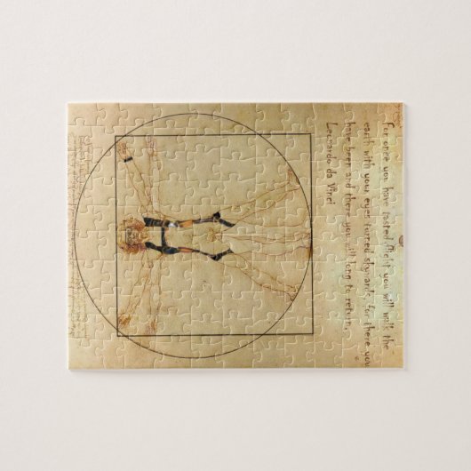da Vinci Skydiving Legpuzzel (Horizontaal)