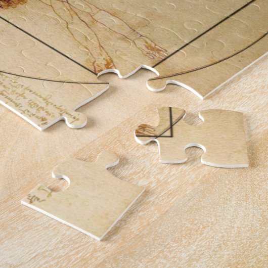 da Vinci Skydiving Legpuzzel (Zijkant)