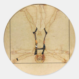 da Vinci Skydiving Ronde Sticker