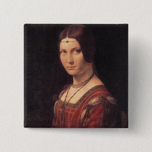da Vinci Square Button (Voorkant)