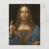Da Vinci, Verlosser van de wereld, Salvator Mundi Briefkaart (Voorkant)