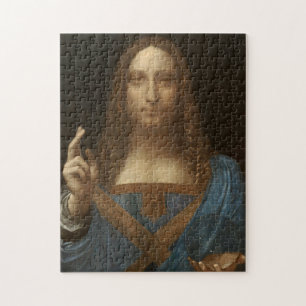 Da Vinci, Verlosser van de wereld, Salvator Mundi Legpuzzel