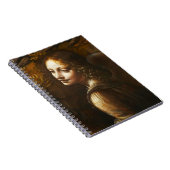 Da Vinci Virgin van de Rocks Angel-laptop Notitieboek (Rechterzijde)