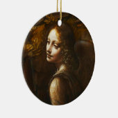 Da Vinci Virgin van de Rocks Angel Ornament (Rechts)