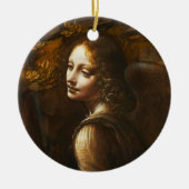 Da Vinci Virgin van de Rocks Angel Ornament (Voorkant)