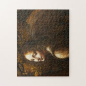 Da Vinci Virgin van de Rocks Angel Puzzle Legpuzzel (Verticaal)