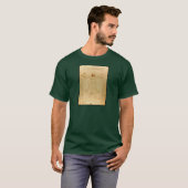 Da Vinci Vitruve Luc Viatour T-shirt (Voorkant volledig)
