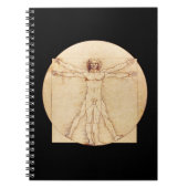 Da Vinci Vitruvian Man Notitieboek (Voorkant)