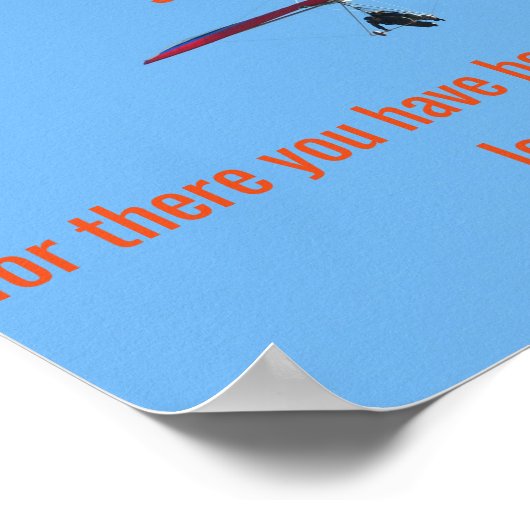 Da Vinci Vliegend Gedicht🚁✨ Budget Speciaal Poster (Hoek)