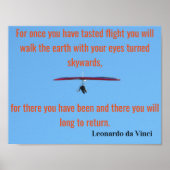 Da Vinci Vliegend Gedicht🚁✨ Budget Speciaal Poster (Voorkant)