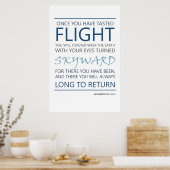 Da Vinci-vliegofferte Poster (Keuken)