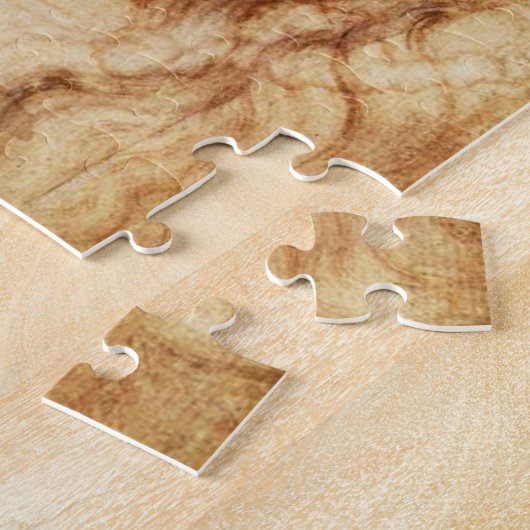 Da Vinci Woman's hoofd Puzzle Legpuzzel (Zijkant)