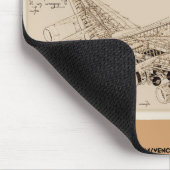 Da Vinci's C-17 Globemaster Mousepad Muismat (Hoek)