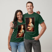 Da Vinci's Dame Met De Ermine T-shirt (Unisex)