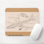 Da Vinci's KC-130 Stratotanker Mousepad Muismat (Met muis)