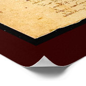 Da Vinci's kosmische Man Poster (Hoek)