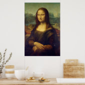 Da Vinci's Mona Lisa Poster (Keuken)