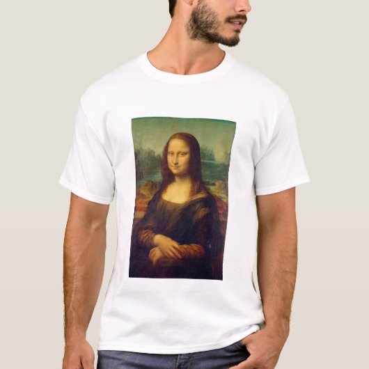 Da Vinci's Mona Lisa T-shirt (Voorkant)