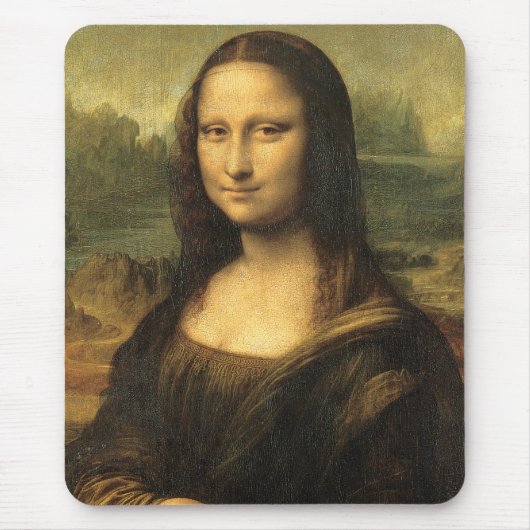 Da Vinci's Mona LisaMousepad Muismat (Voorkant)