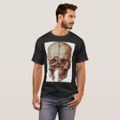 Da Vinci's schedel Honkbal ¾ Sleeve T-shirt (Voorkant volledig)