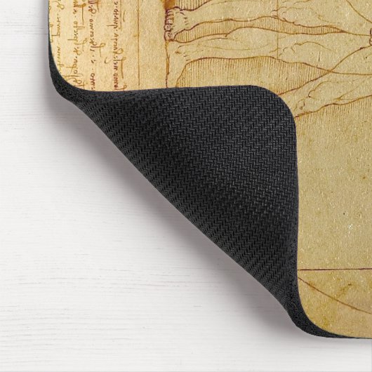 Da Vinci's Vitruviaanse Man Muismat (Hoek)