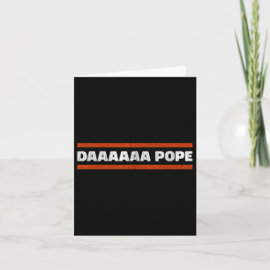 Daaaaaa Paus - Grappig Habemus Papam Leo XIV Chica Kaart