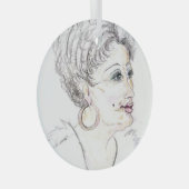 Daadloos Glas Ornament (Voorkant Rechts)