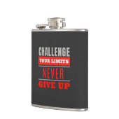 Daag uw limieten uit Geef nooit offerte op Heupfles (Links)