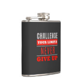 Daag uw limieten uit Geef nooit offerte op Heupfles (Rechts)